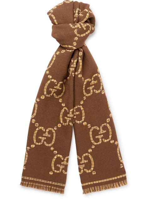 gucci comme des garcons scarf|gucci logo wool scarf.